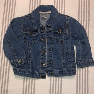 Toddler girl jean jacket